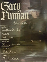 Gary Numan Splinter Tour Poster Germany
